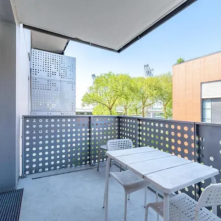 Appartement Le Bucolique ~ Balcon ~ Parking ~ Docks Rouen